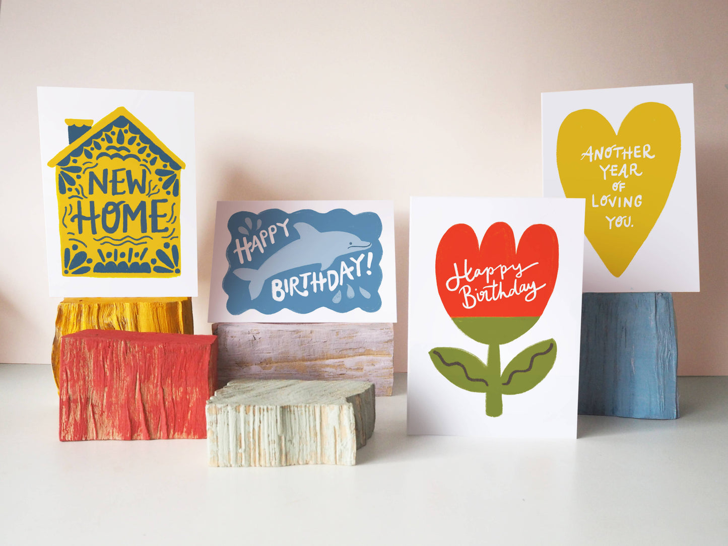 Another Year Of Loving You Card - Yellow Heart - Anniversary