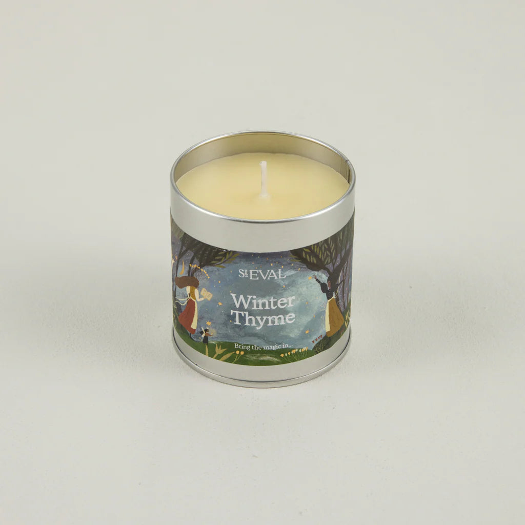 Winter Thyme, Christmas Scented Tin Candle