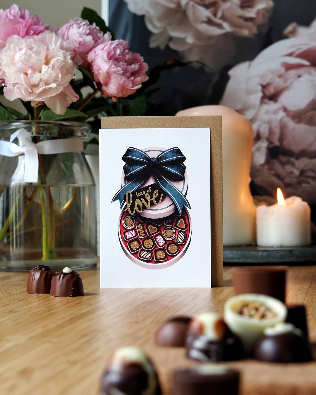 Box of Chocolates Card | Love Card | Anniversary Card