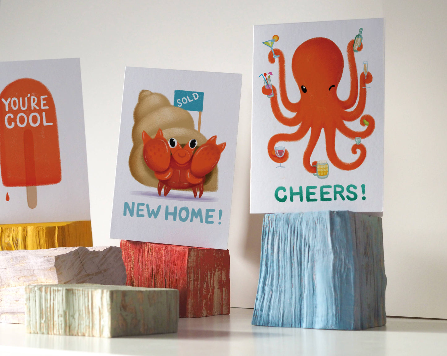 'You're Cool' Ice Lolly Card