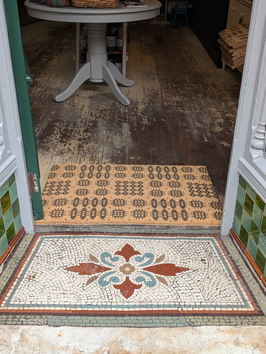 Welsh Tapestry Pattern Doormat Large (90 x 60cm)