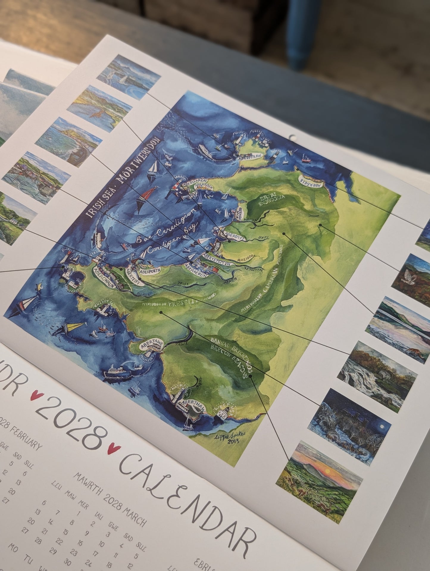 Wales 2027 Calendar