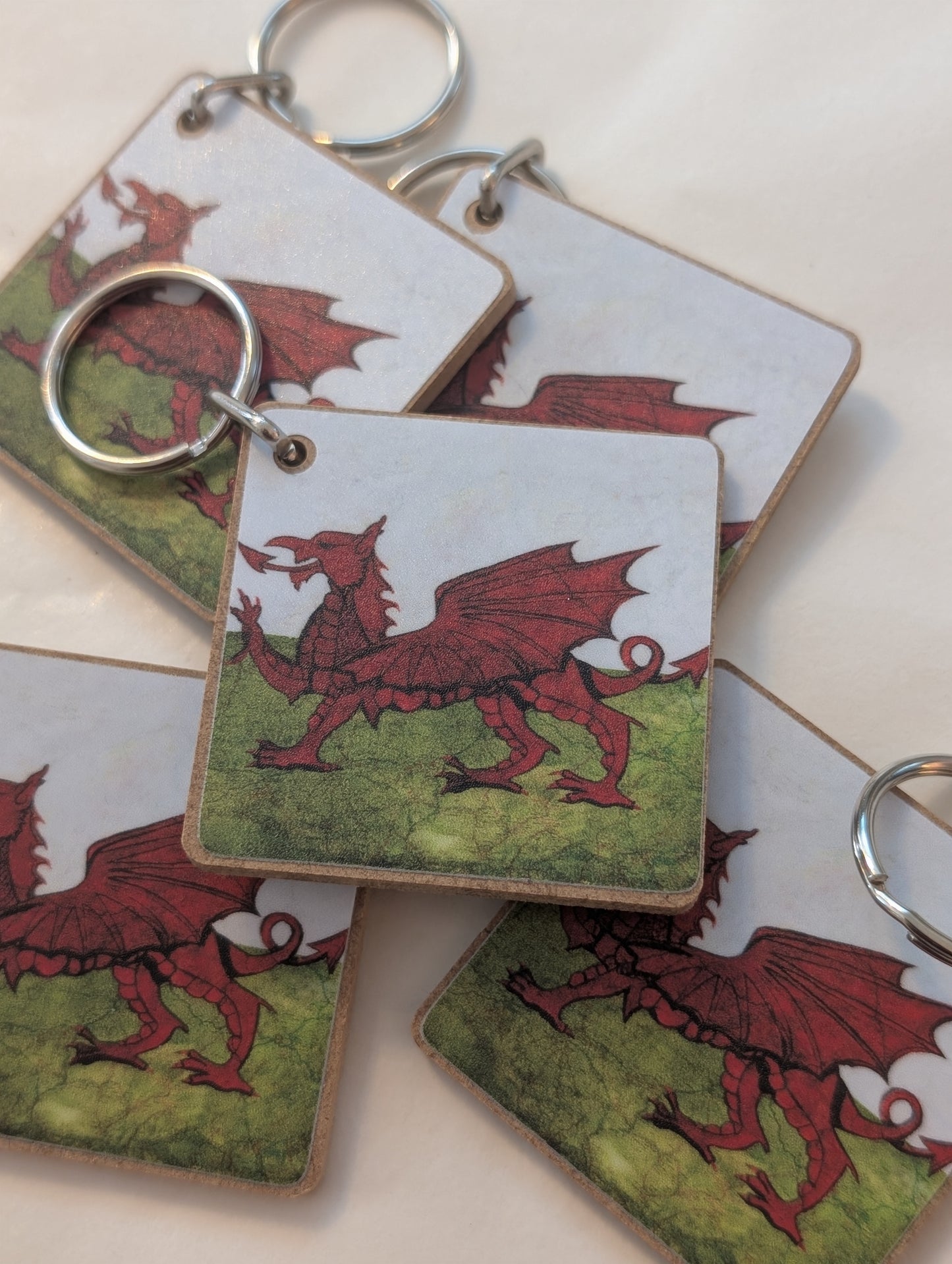 Welsh Dragon Keyring