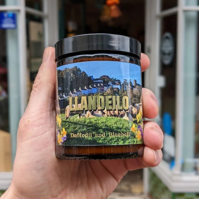 Llandeilo - Daffodil and Bluebell Soy Wax Candle