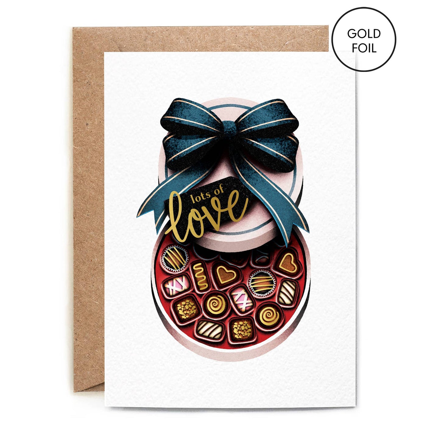 Box of Chocolates Card | Love Card | Anniversary Card