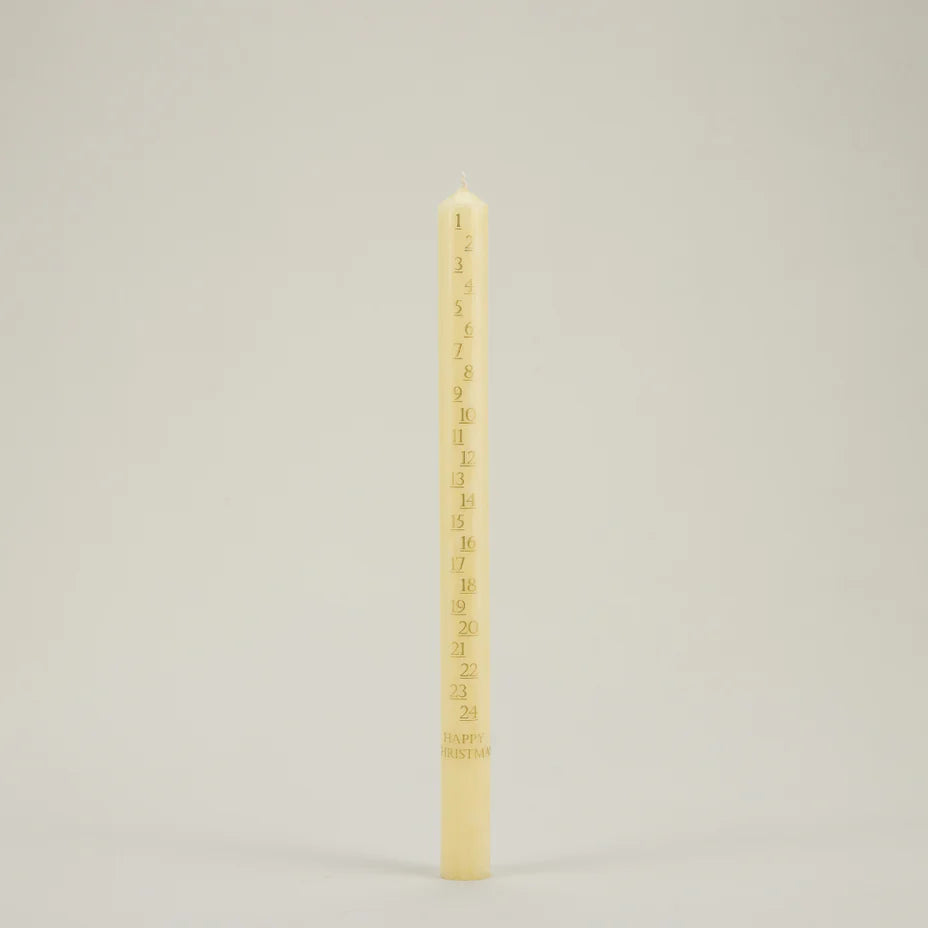 Ivory 7/8"x12" Advent Candle