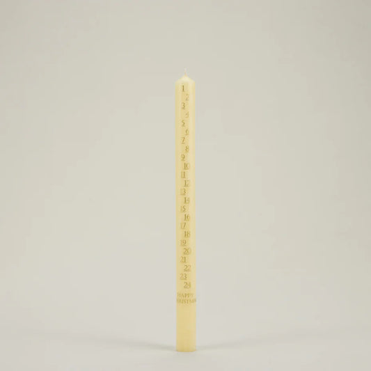 Ivory 7/8"x12" Advent Candle