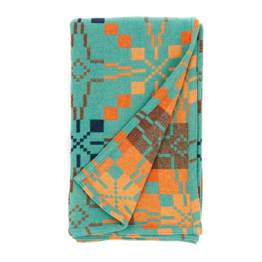 Melin Tregwynt Vintage Star 'Coast' Throw