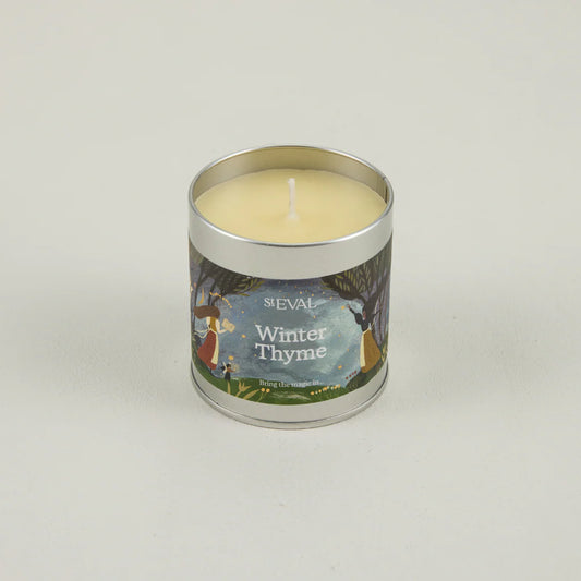 Winter Thyme, Christmas Scented Tin Candle