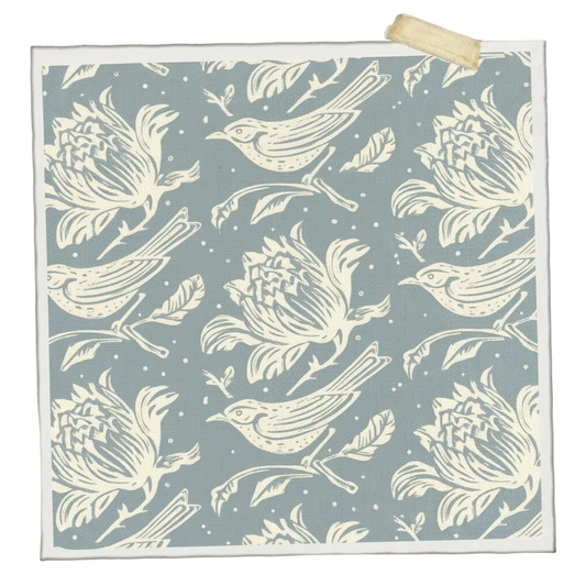 Flock patterned paint roller from The Painted House