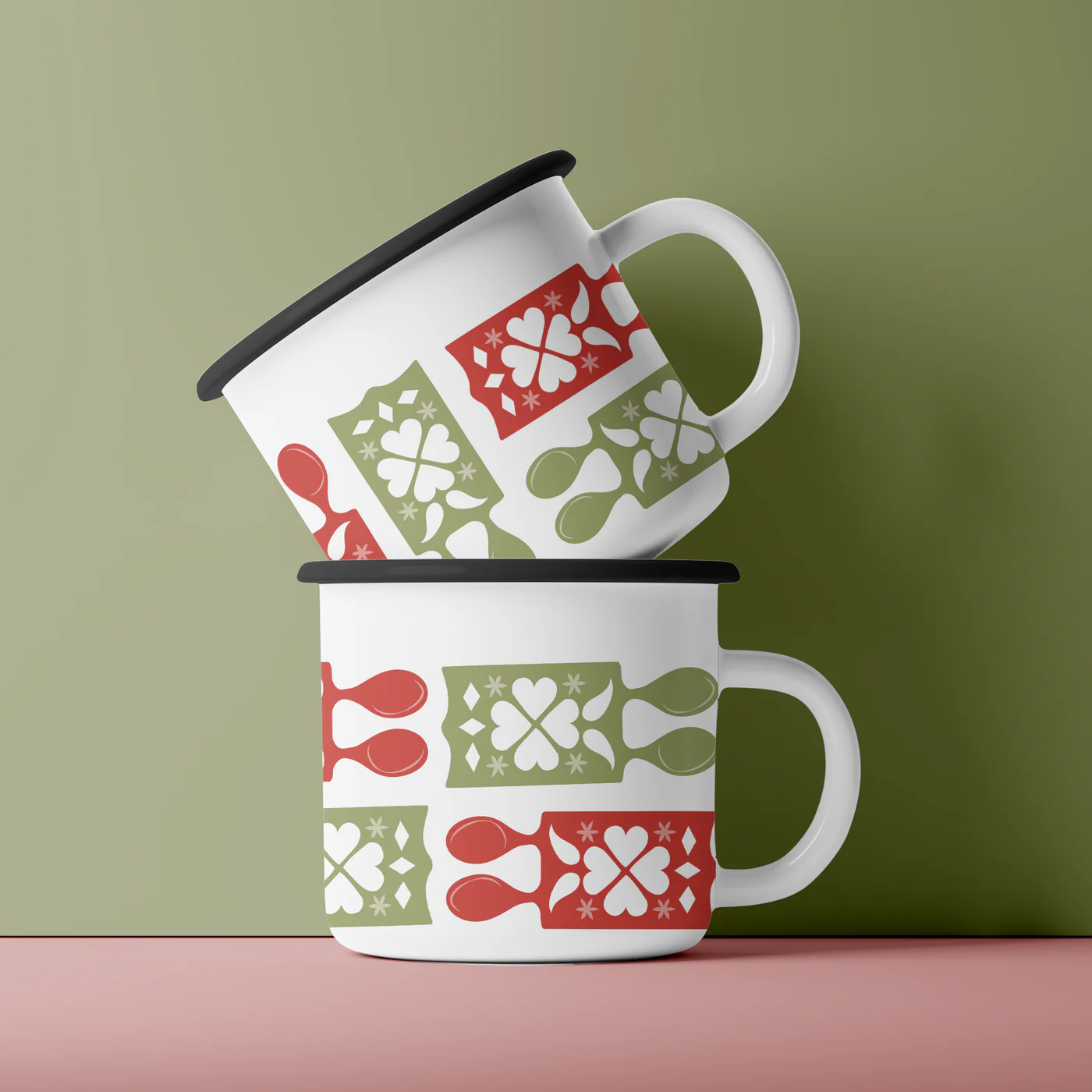 Welsh Lovespoons Ceramic Mug