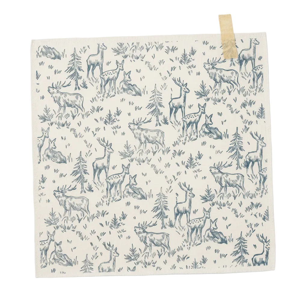 Woodland Patterned Paint Roller from The Painted House