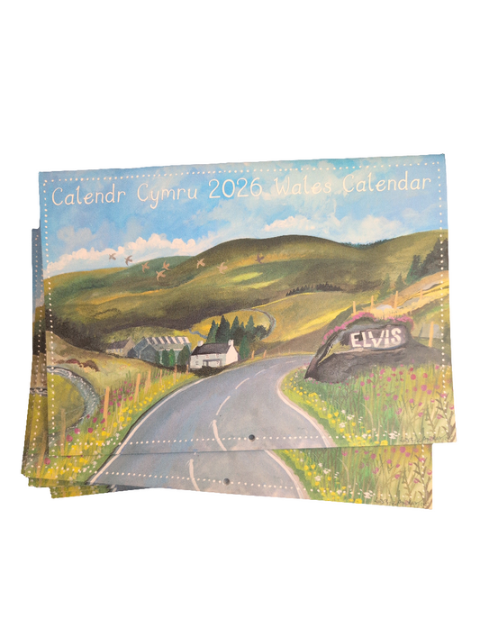 Wales 2026 Calendar : Views from a Welsh roadside