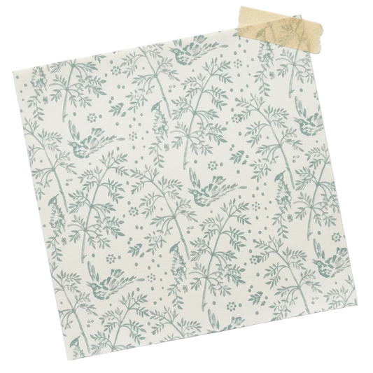 'Forest Birds' Patterned Paint Roller