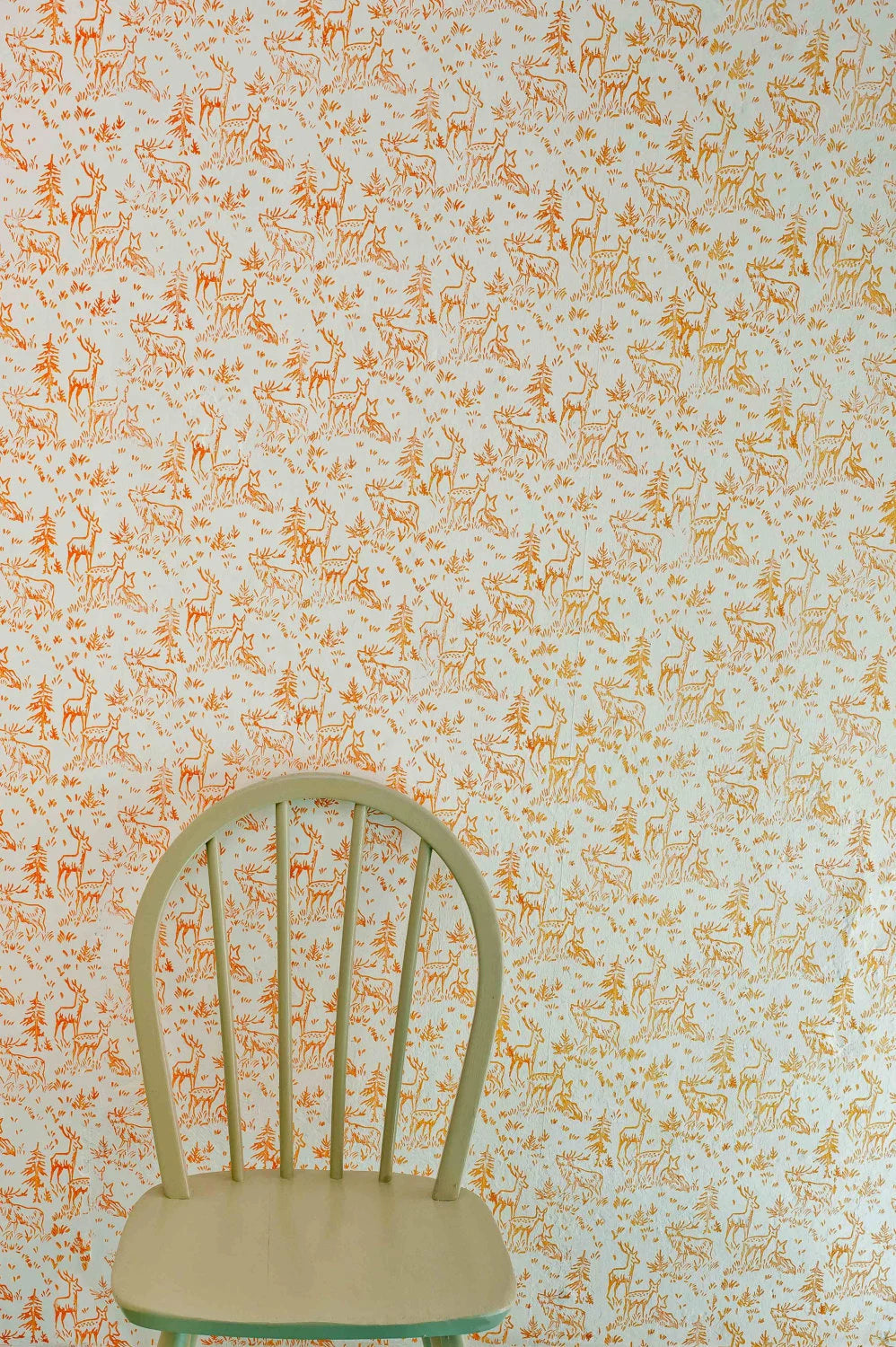 Woodland Patterned Paint Roller from The Painted House