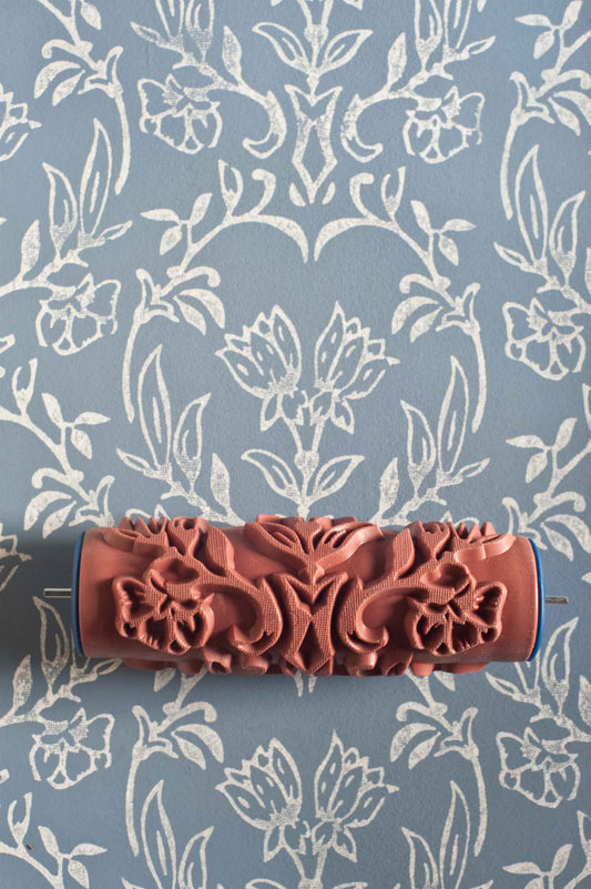 Tapet patterned paint roller from The Painted House