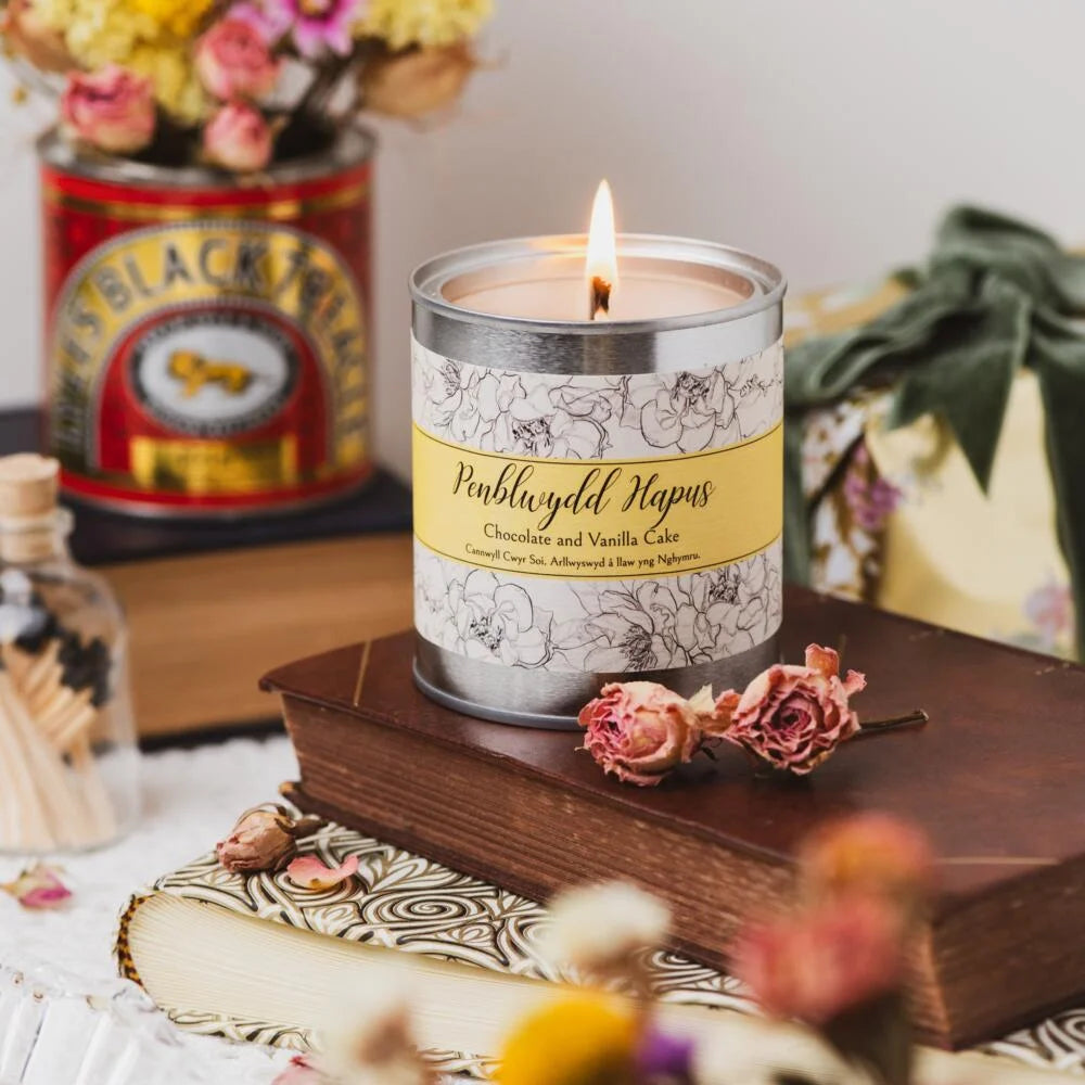 Penblwydd Hapus Candle