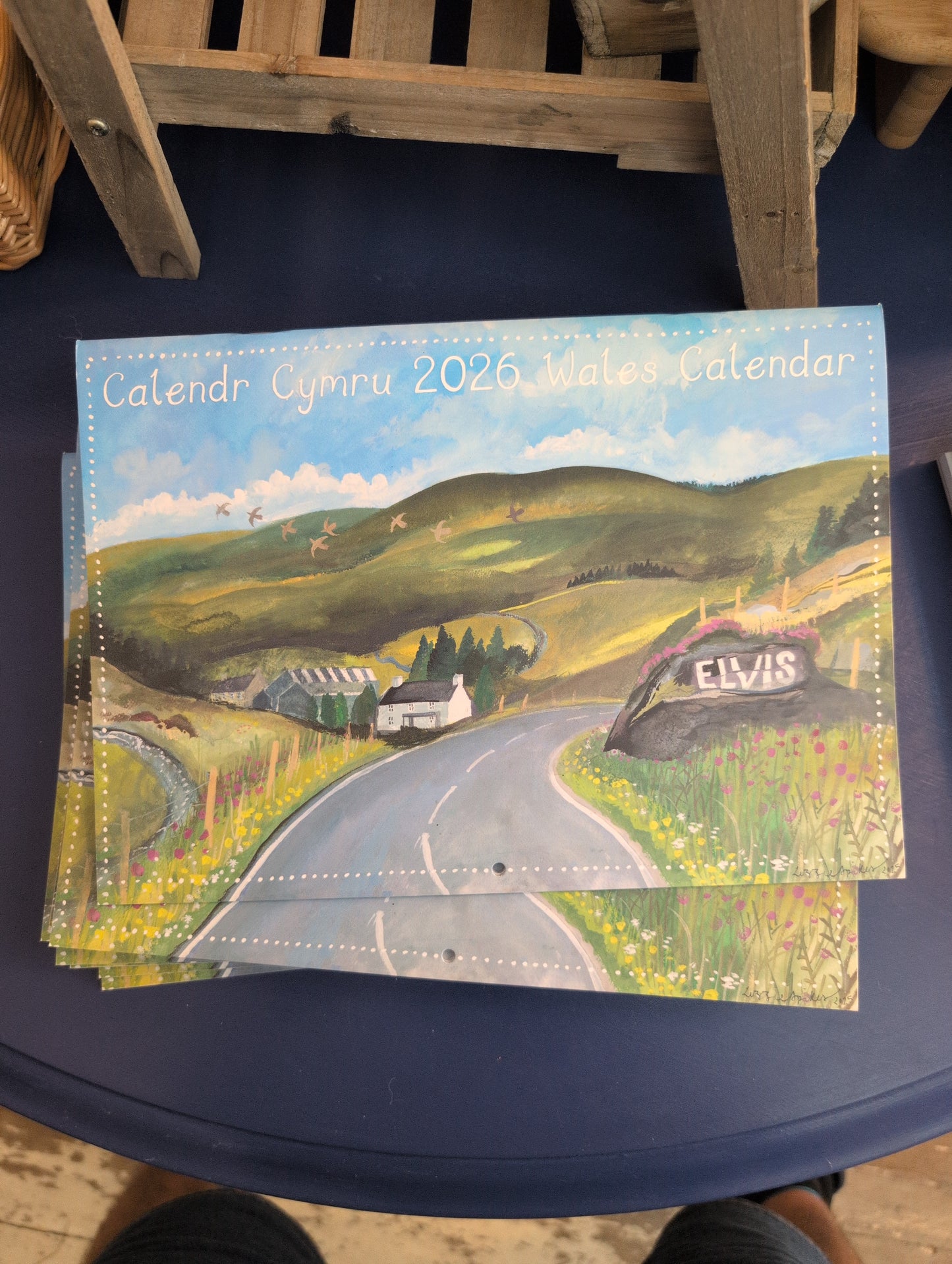 Wales 2026 Calendar : Views from a Welsh roadside